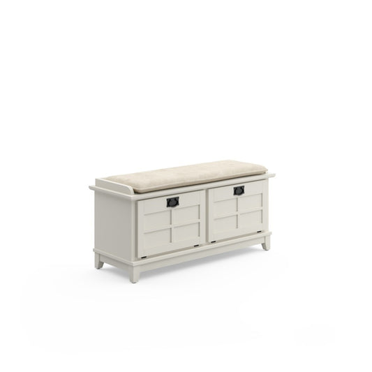 Homestyles Furniture - Arts & Crafts White Storage Bench - 5182-26 veiw 1