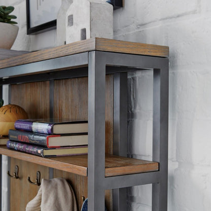Homestyles Furniture - Barnside Gray Hall Tree - 5053-49 veiw 3