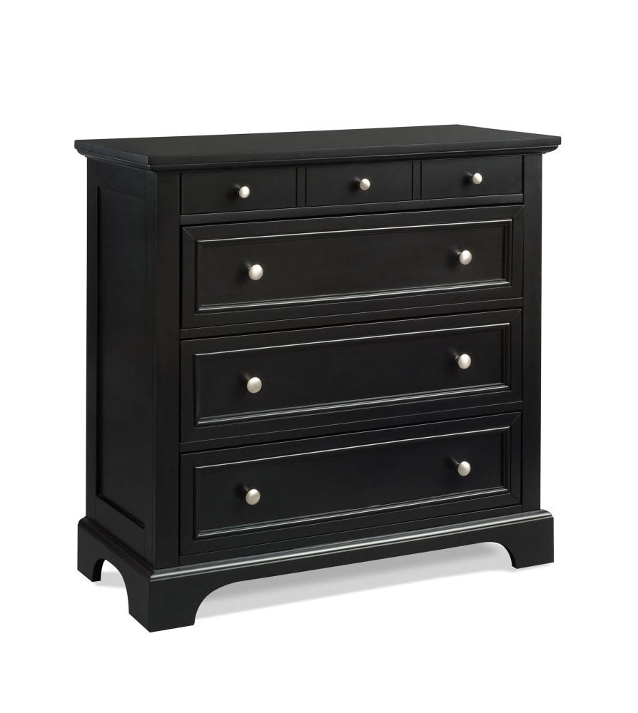 Homestyles Furniture - Bedford Black Chest - 5531-41 veiw 1
