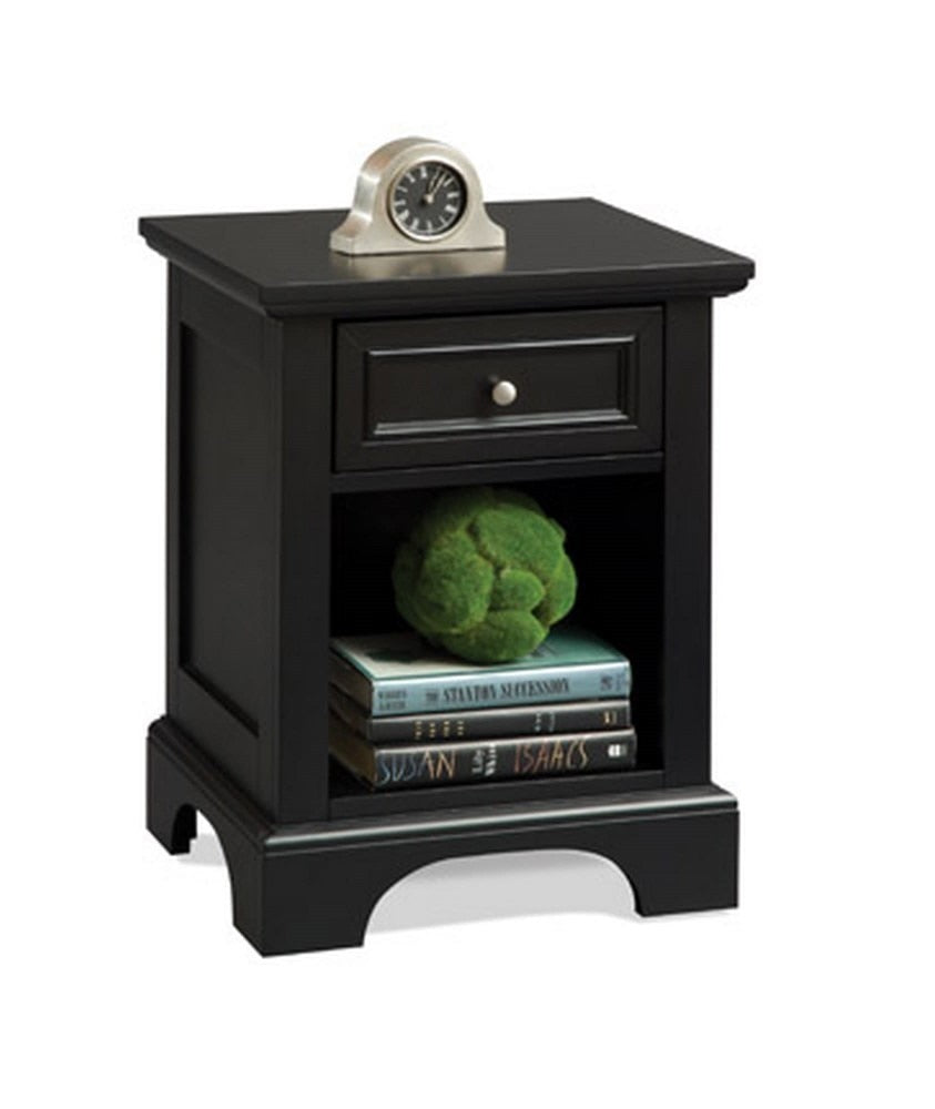 Homestyles Furniture - Bedford Black Nightstand - 5531-42 veiw 1