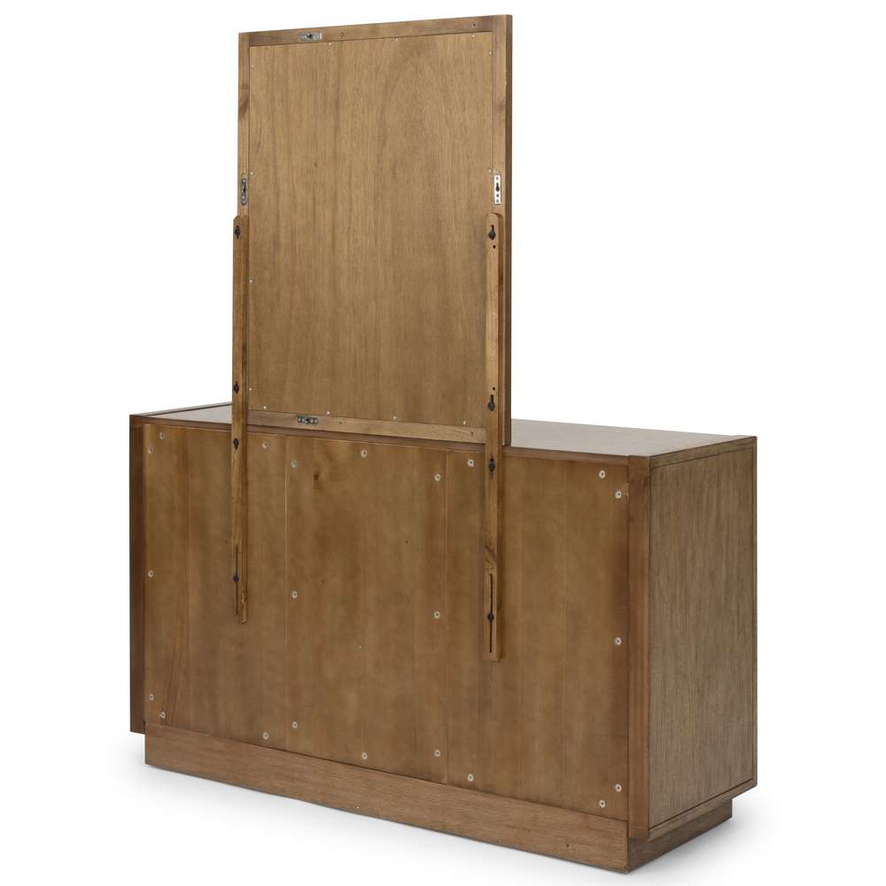 Homestyles - Big Sur Brown Dresser with Mirror - 5506-74 veiw 5