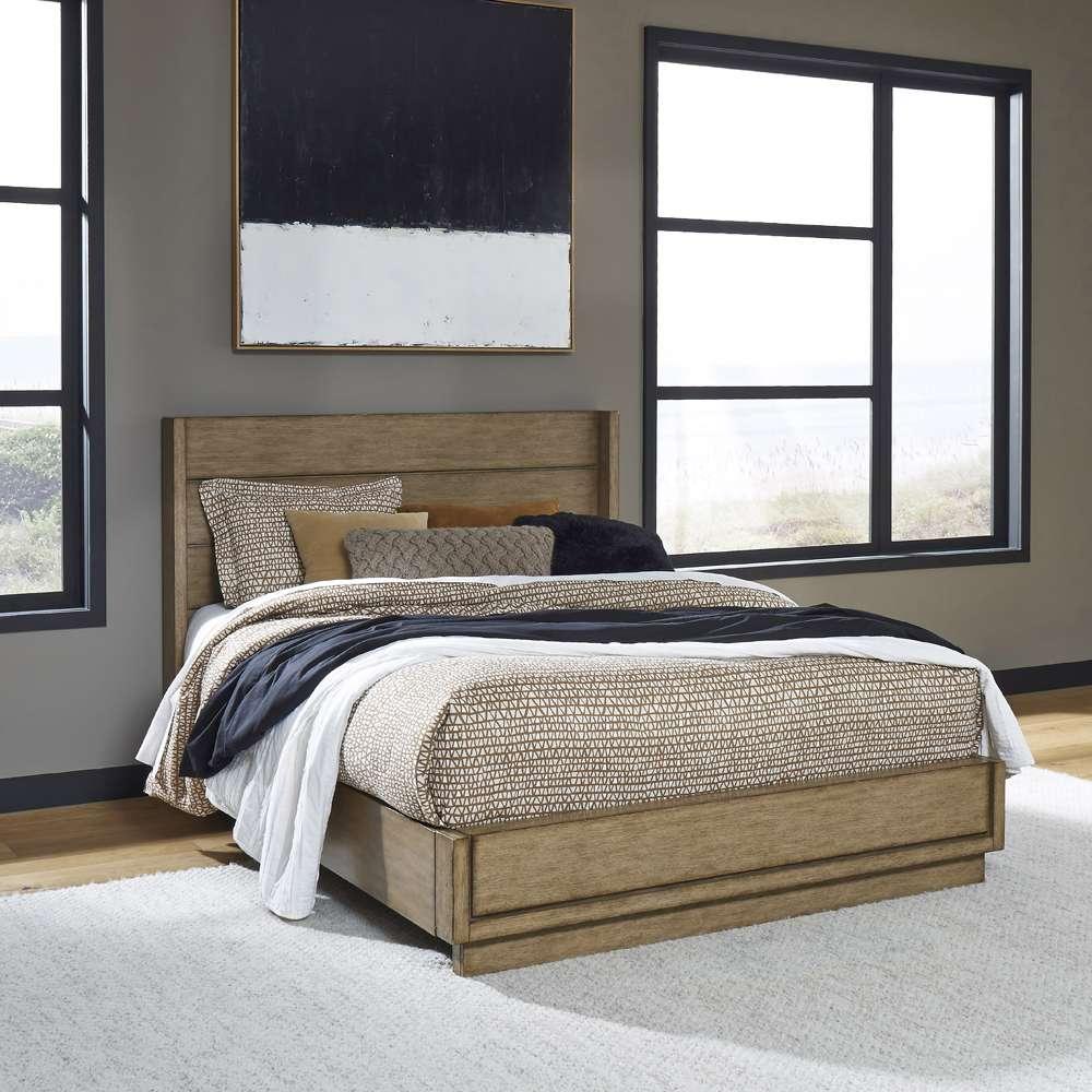 Homestyles - Big Sur Brown Queen Bed - 5506-500 veiw 2