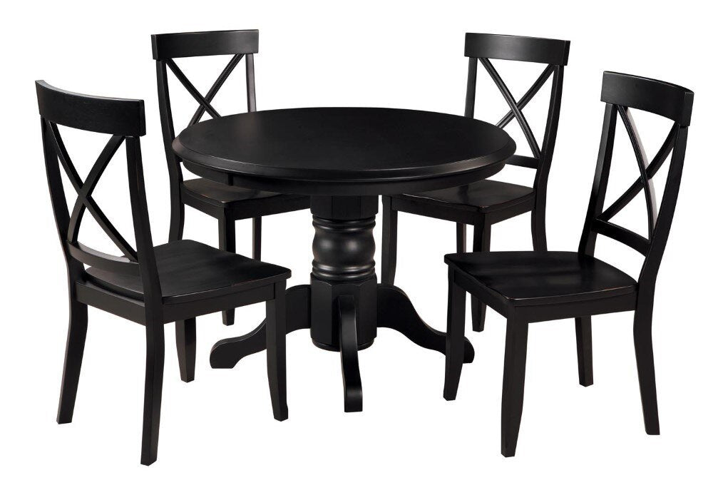 Homestyles Furniture - Blair Black 5 Piece Dining Set - 5178-318 veiw 1