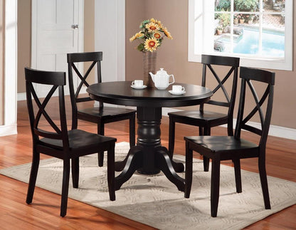 Homestyles Furniture - Blair Black 5 Piece Dining Set - 5178-318 veiw 2