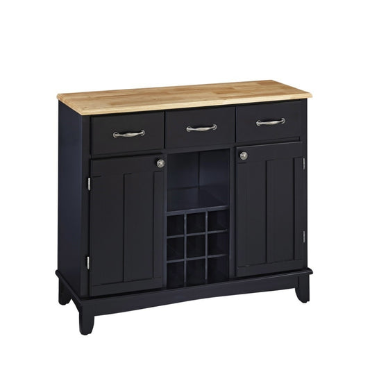 Homestyles Furniture - Buffet of Buffets Black Server - 5100-0041 veiw 1