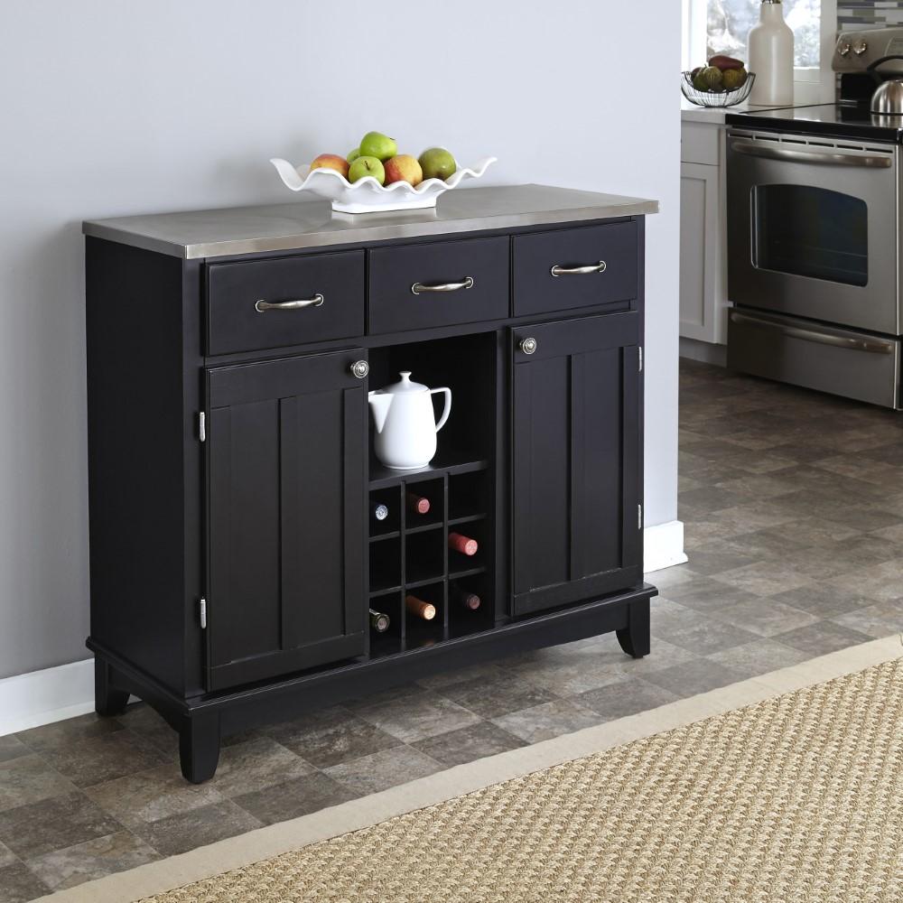 Homestyles Furniture - Buffet of Buffets Black Server - 5100-0043 veiw 2