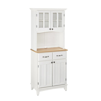 Homestyles Furniture - Buffet of Buffets White Server with Hutch - 5001-0021-12 veiw 1