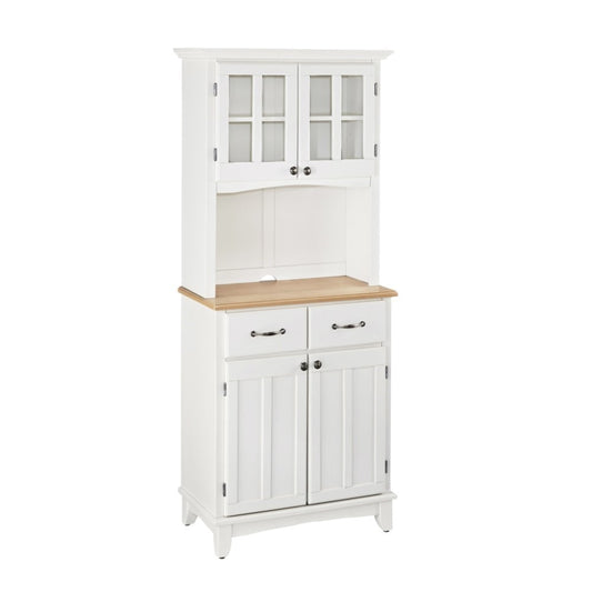 Homestyles Furniture - Buffet of Buffets White Server with Hutch - 5001-0021-12 veiw 1