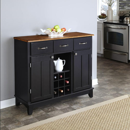 Homestyles Furniture - Buffet of Buffets Black Server - 5100-0046 veiw 2