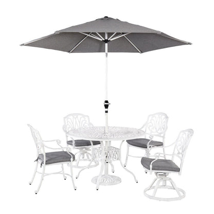 Homestyles Furniture - Capri White 6 Piece Dining Set - 6662-32586 veiw 1