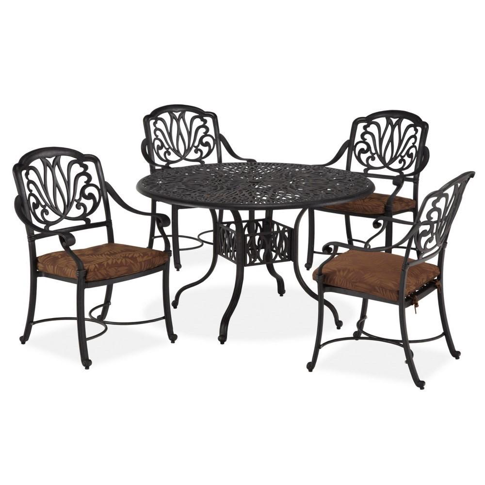 Homestyles Furniture - Capri Gray 5 Piece Dining Set - 6658-328 veiw 1