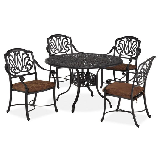 Homestyles Furniture - Capri Gray 5 Piece Dining Set - 6658-328 veiw 1