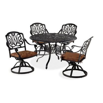Homestyles Furniture - Capri Gray 5 Piece Dining Set - 6658-305 veiw 1