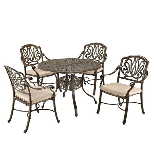 Homestyles Furniture - Capri Taupe 5 Piece Dining Set - 6659-308 veiw 1