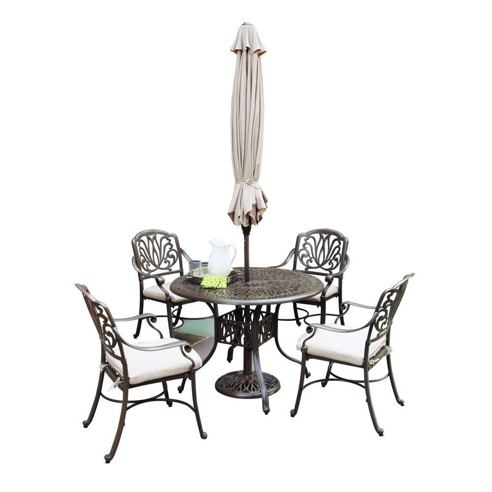 Homestyles Furniture - Capri Taupe 6 Piece Dining Set - 6659-3086 veiw 1