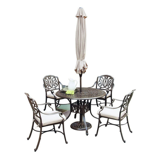 Homestyles Furniture - Capri Taupe 6 Piece Dining Set - 6659-3086 veiw 1