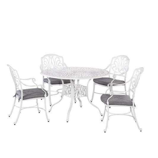 Homestyles Furniture - Capri White 5 Piece Dining Set - 6662-328 veiw 1
