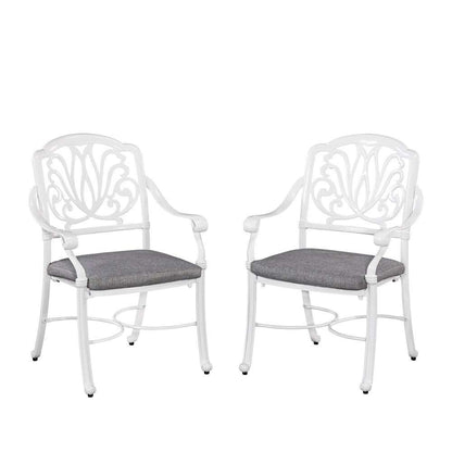 Homestyles Furniture - Capri White 5 Piece Dining Set - 6662-308 veiw 2