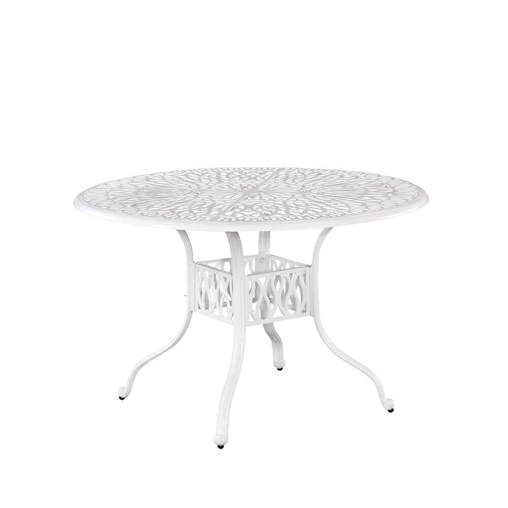 Homestyles Furniture - Capri White 5 Piece Dining Set - 6662-3258 veiw 2