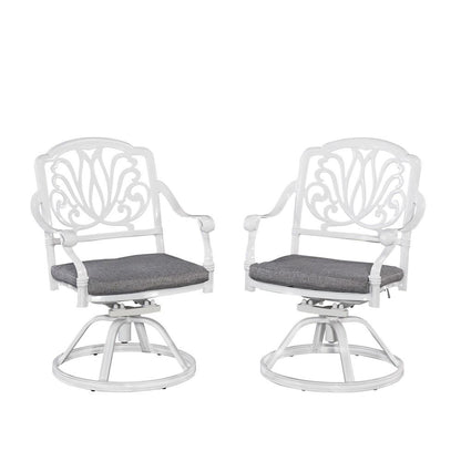 Homestyles Furniture - Capri White 5 Piece Dining Set - 6662-3258 veiw 3