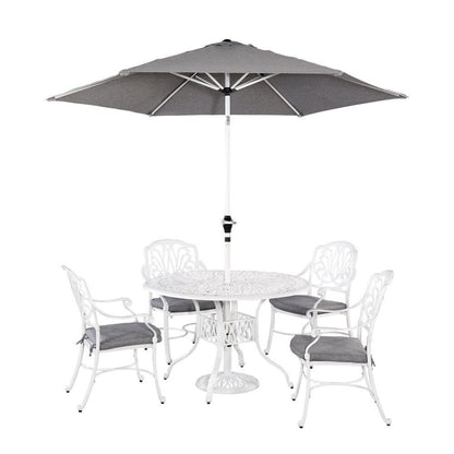 Homestyles Furniture - Capri White 6 Piece Dining Set - 6662-3286 veiw 1