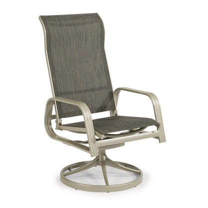 Homestyles Furniture - Captiva Gray Swivel Rocking Chair - 6700-55 veiw 1