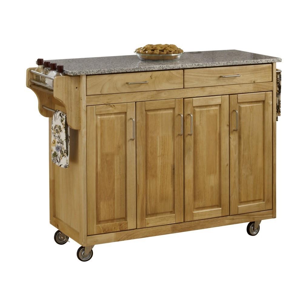 Homestyles Furniture - Create-a-Cart Brown Kitchen Cart - 9200-1013 veiw 1
