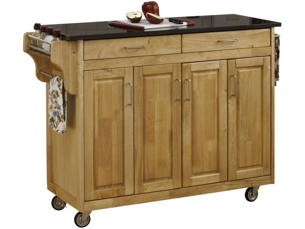 Homestyles Furniture - Create-a-Cart Brown Kitchen Cart - 9200-1014 veiw 1