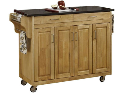 Homestyles Furniture - Create-a-Cart Brown Kitchen Cart - 9200-1014 veiw 1