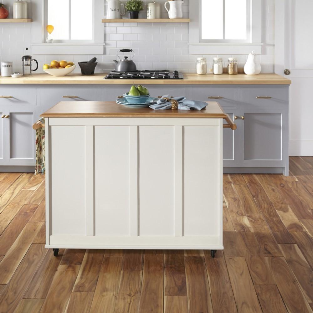 Homestyles Furniture - Dolly Madison White Kitchen Cart - 4529-95 veiw 2