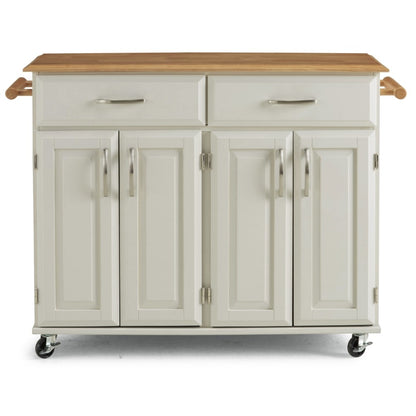 Homestyles Furniture - Dolly Madison White Kitchen Cart - 4529-95 veiw 5