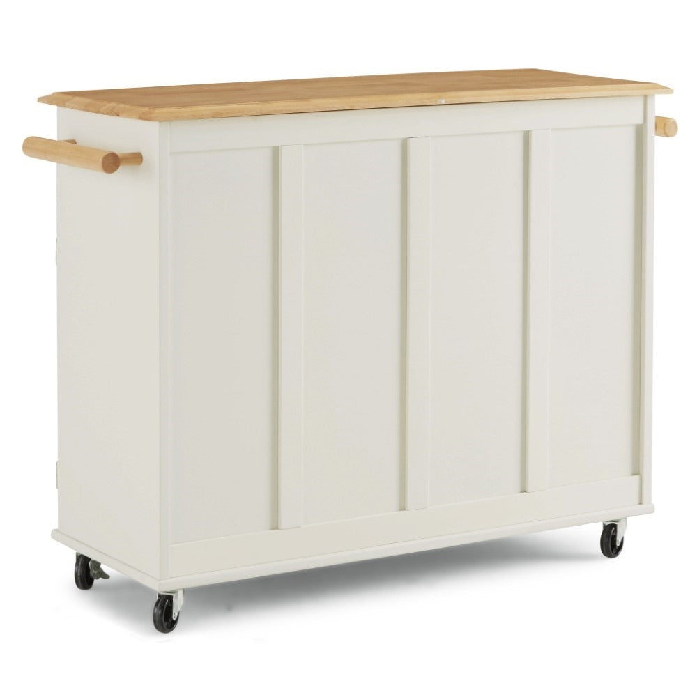 Homestyles Furniture - Dolly Madison White Kitchen Cart - 4529-95 veiw 6