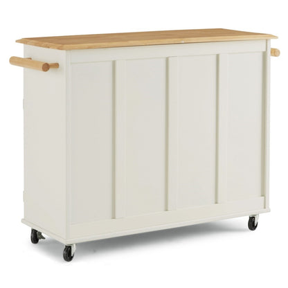 Homestyles Furniture - Dolly Madison White Kitchen Cart - 4529-95 veiw 6