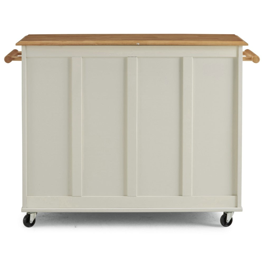 Homestyles Furniture - Dolly Madison White Kitchen Cart - 4529-95 veiw 7