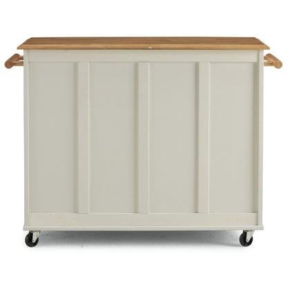 Homestyles Furniture - Dolly Madison White Kitchen Cart - 4529-95 veiw 7
