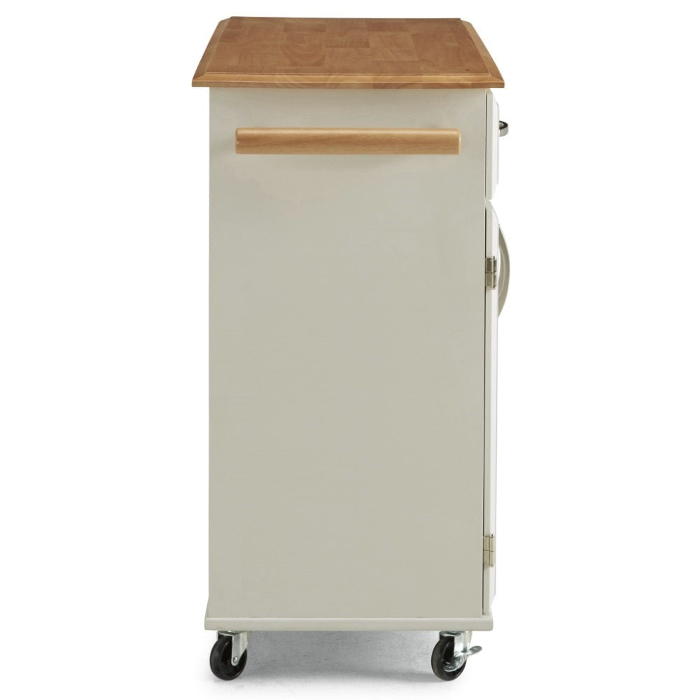 Homestyles Furniture - Dolly Madison White Kitchen Cart - 4529-95 veiw 8
