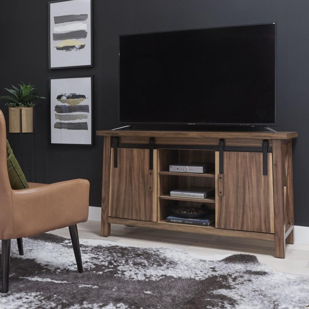 Homestyles Furniture - Forest Retreat Brown Entertainment Center - 5185-10 veiw 2