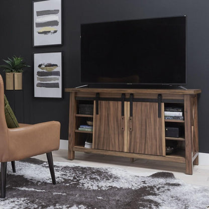 Homestyles Furniture - Forest Retreat Brown Entertainment Center - 5185-10 veiw 3