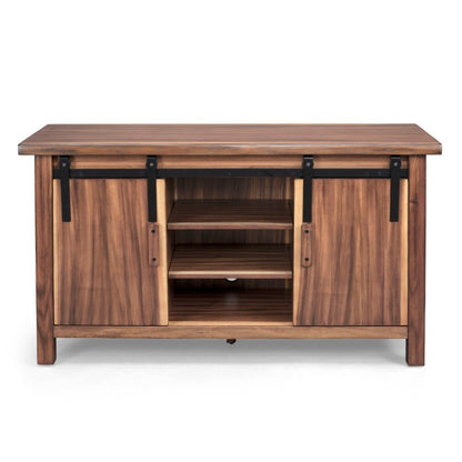 Homestyles Furniture - Forest Retreat Brown Entertainment Center - 5185-10 veiw 6