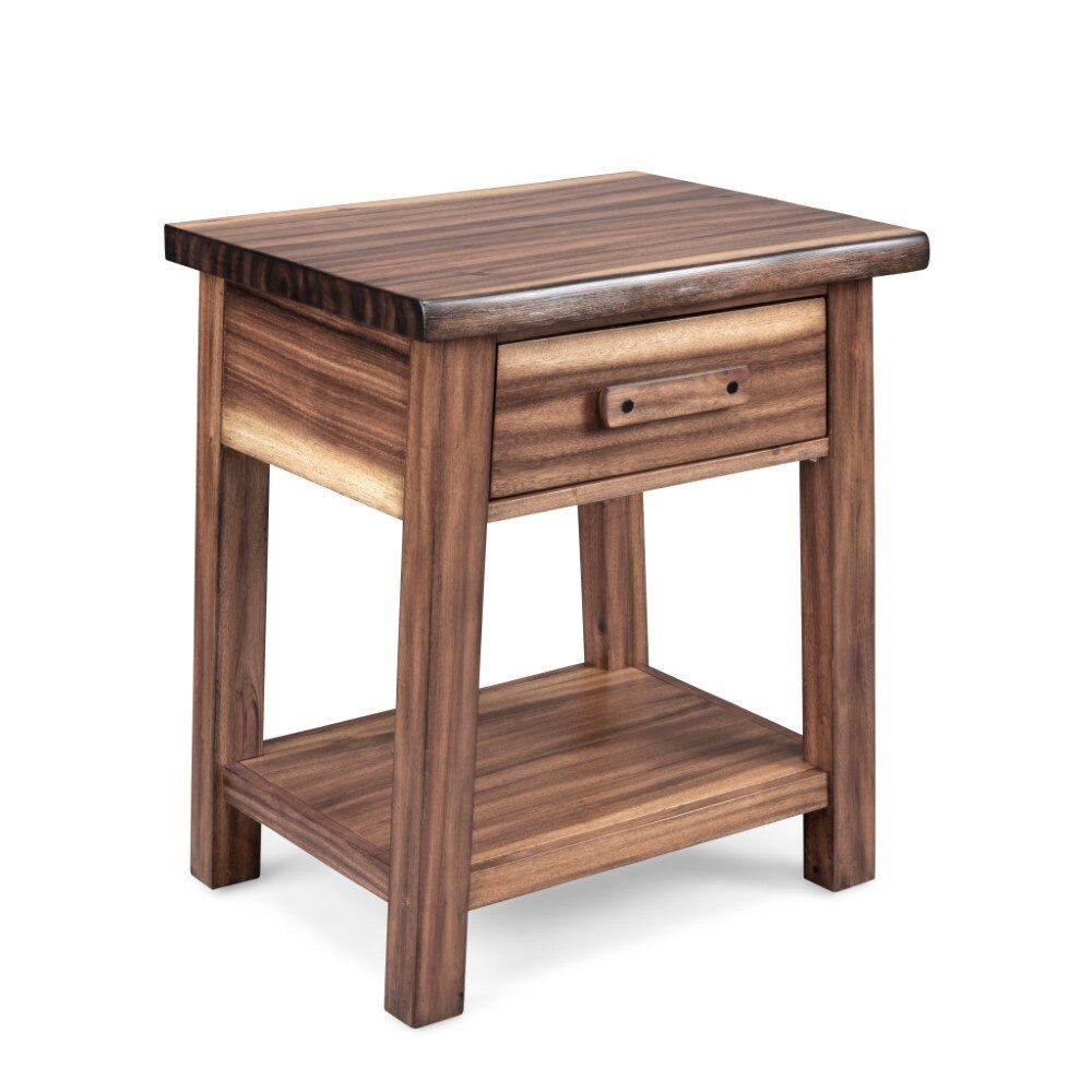 Homestyles Furniture - Forest Retreat Brown Queen Bed, Nightstand, Chest, and Mirror - 5185-521 veiw 3