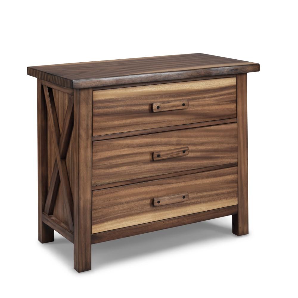 Homestyles Furniture - Forest Retreat Brown Queen Bed, Nightstand, Chest, and Mirror - 5185-521 veiw 4