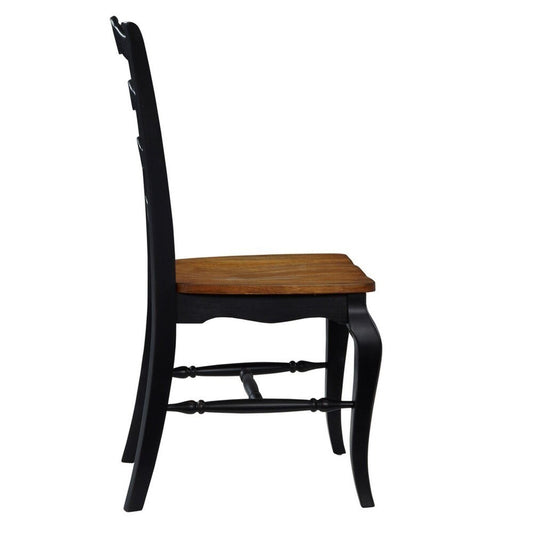 Homestyles Furniture - French Countryside Black Chair (Set of 2) - 5519-802 veiw 1