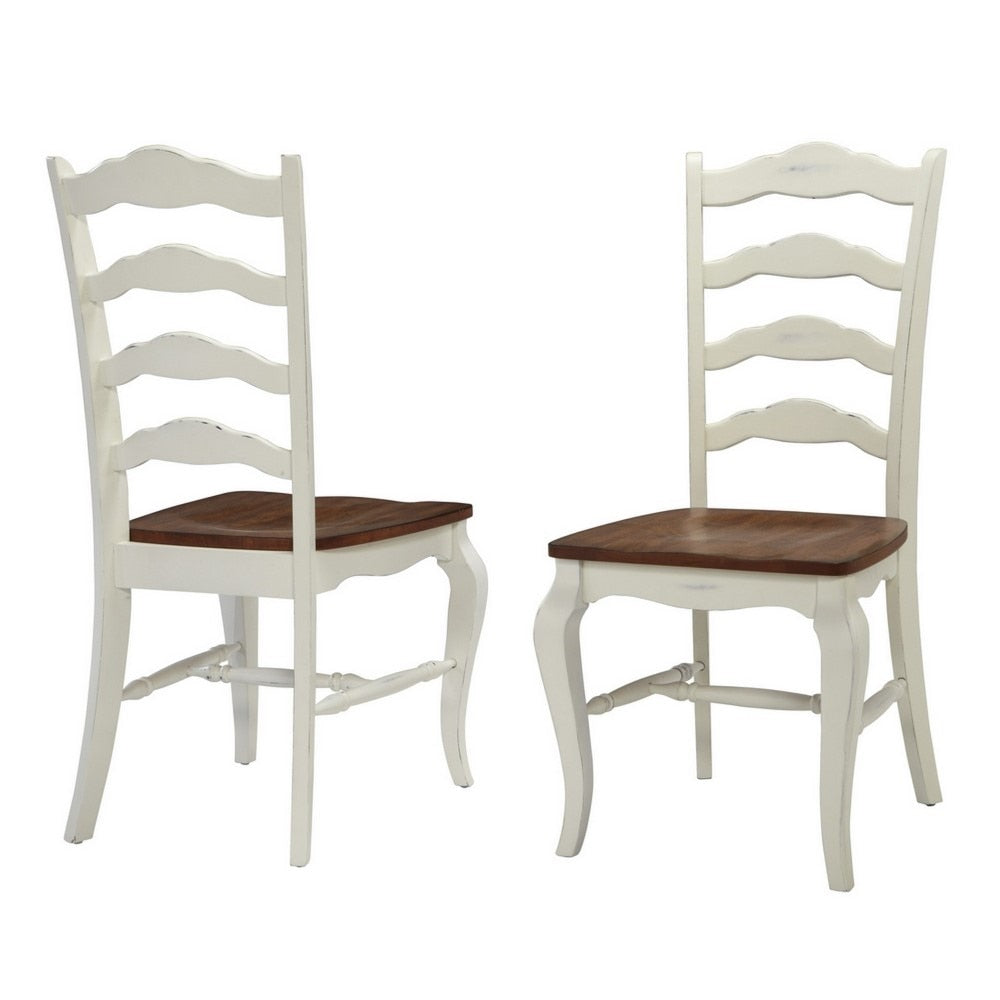 Homestyles Furniture - French Countryside White Dining Chair (Set of 2) - 5518-802 veiw 2