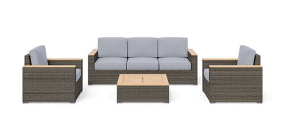 Homestyles Furniture - Boca Raton Outdoor Sofa Set - 6801-30-11D-21 veiw 1