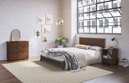 Homestyles Furniture - Merge Queen Bed, Nightstand and Chest - 5450-5014 veiw 1