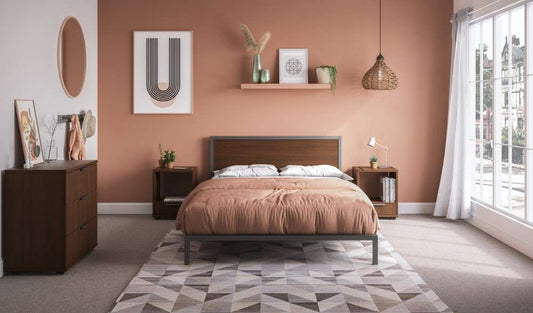 Homestyles Furniture - Merge Queen Bed, Two Nightstands and Chest - 5450-5016 veiw 1
