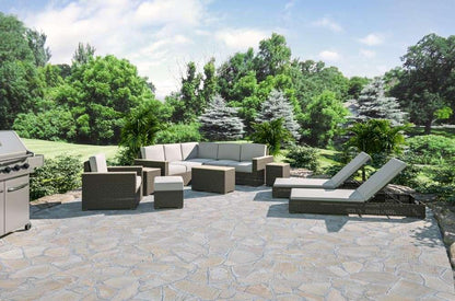 HomeStyles Furniture - Outdoor 5 Seat Sectional - 6801-41 veiw 4
