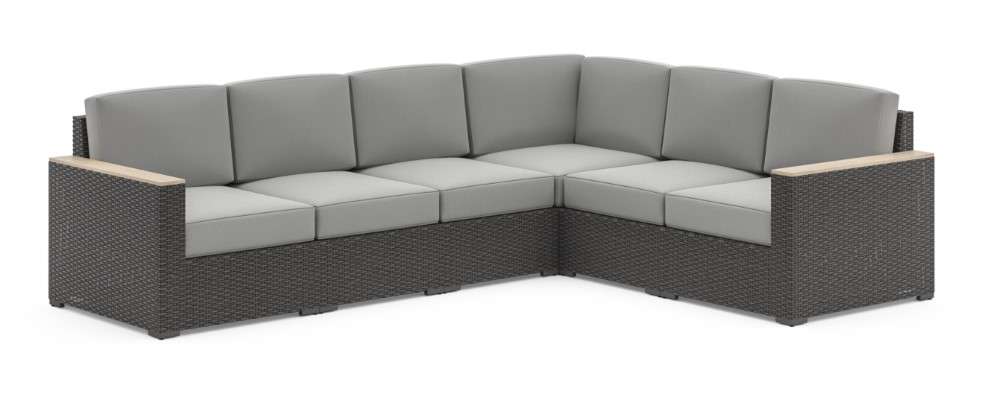 HomeStyles Furniture - Outdoor 6 Seat Sectional - 6801-42 veiw 1