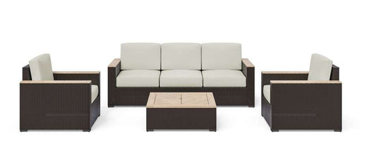 Homestyles Furniture - Palm Springs Outdoor Sofa Set - 6800-30-11D-21 veiw 1