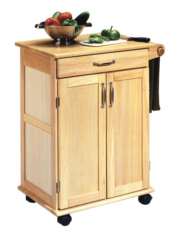 Homestyles Furniture - General Line Brown Kitchen Cart - 5040-95 veiw 1